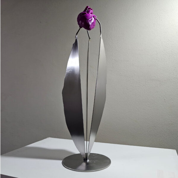 Emociones lV (corazón fucsia)